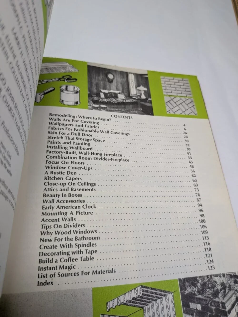 3 Book Set VTG 1973 Retro Home Improvement Carpentry Patio DIY Designs Specs
